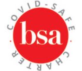 BSA covid safe logo