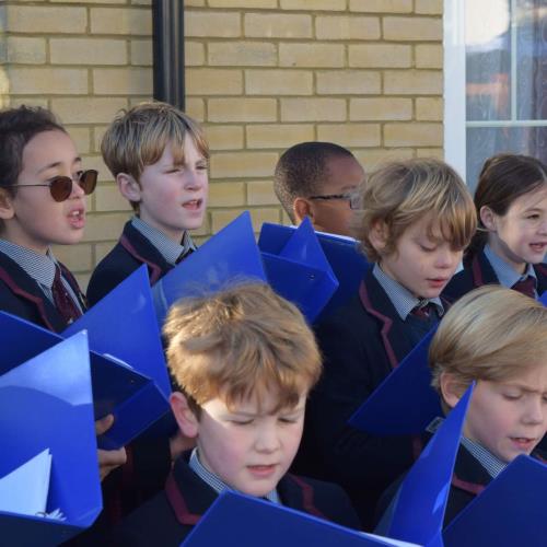 AMI Court Care Home Choir Visit